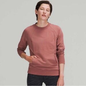 Lululemon Scuba Crew in Spiced Chai